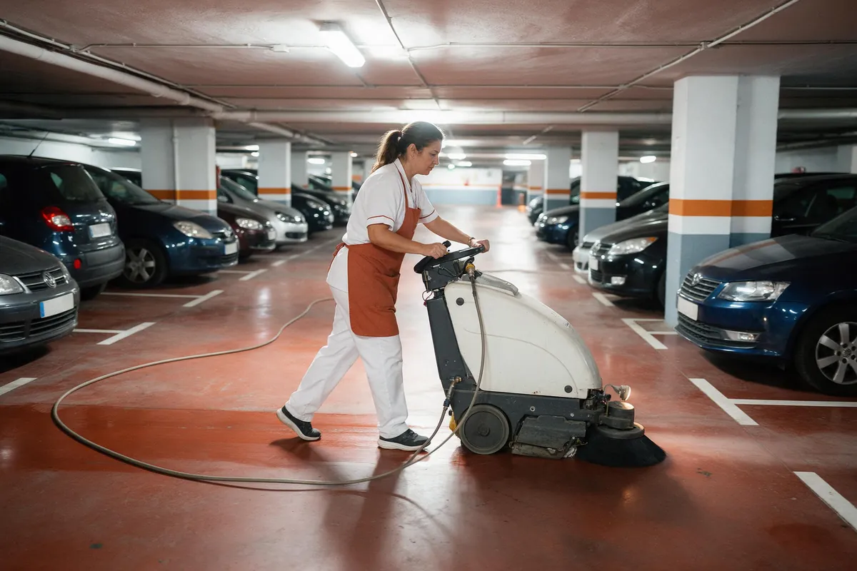 Limpieza de garajes y parkings en Gandia